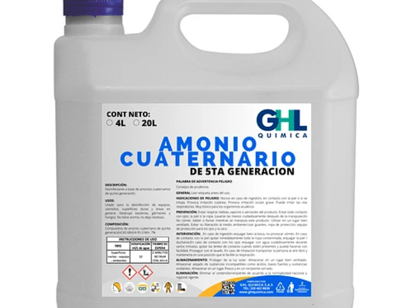 AMONIO CUATERNARIO Guatemala