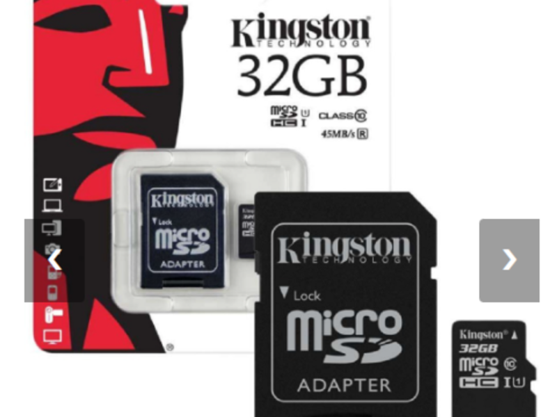 Micro SD 32GB Clase 10 Guatemala