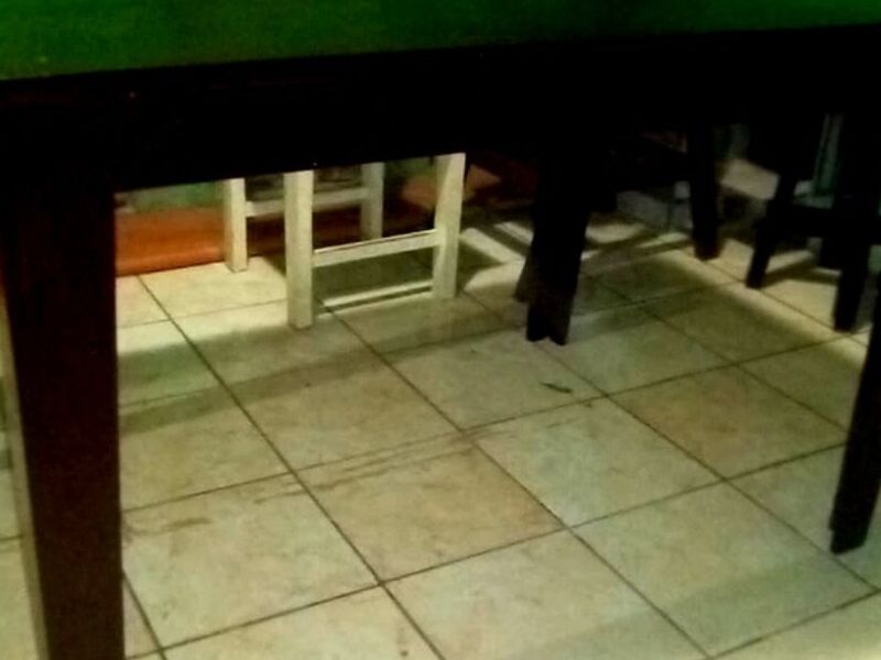 MESA COMEDOR NEGRA GUATEMALA