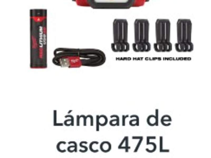 Lámpara casco 475L Guatemala