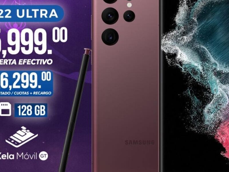 Venta Samsung Galaxy S22 Ultra Guatemala