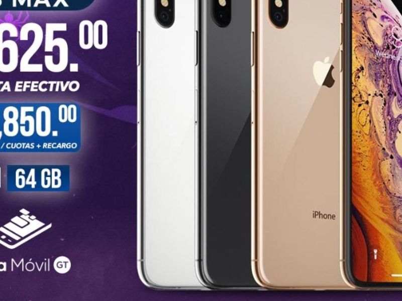 Venta Iphone xs MAX  Guatemala