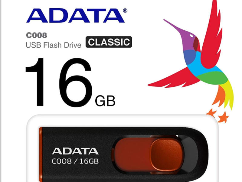 Memoria USB Adata Modelo AC008 Guatemala