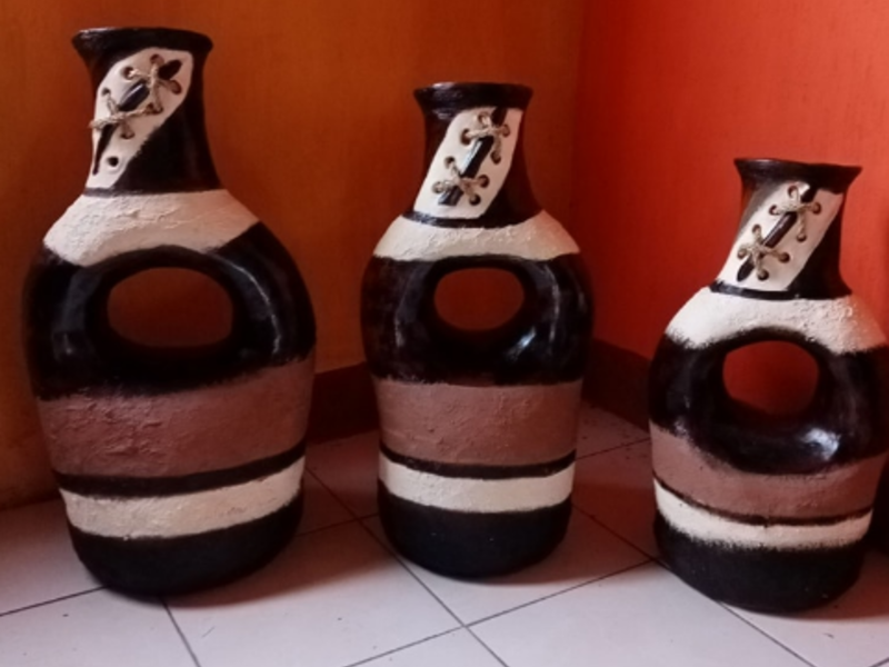 Jarrones decoración Guatemala