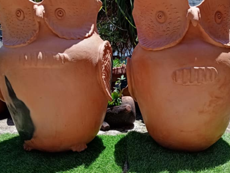 Macetas búho grandes Guatemala