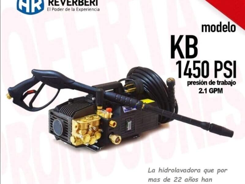 Hidrolavadora modelo KB 1450 PSI Guatemala