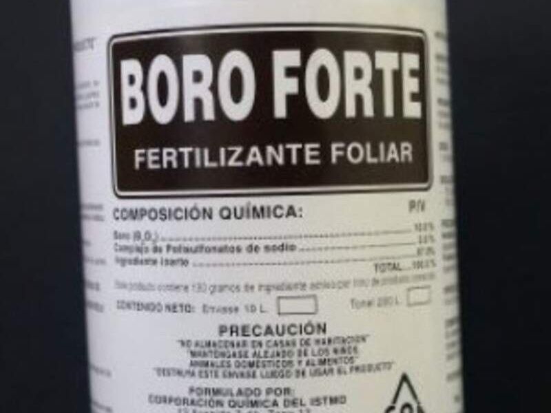 Fertilizante foliar boro Guatemala