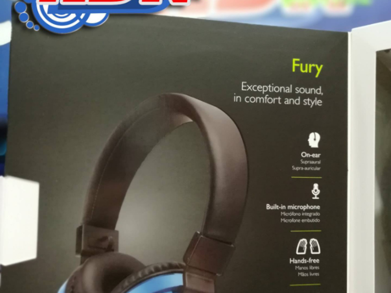 Audifono Black Fury Guatemala