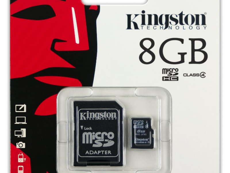 Kingston 8GB microSDHC Guatemala
