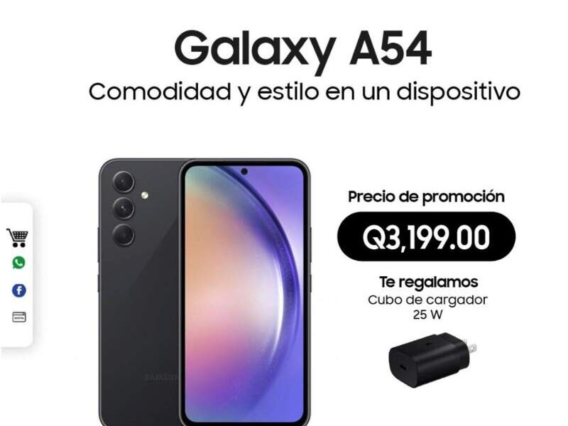 Venta Samsung Galaxy A54 Guatemala