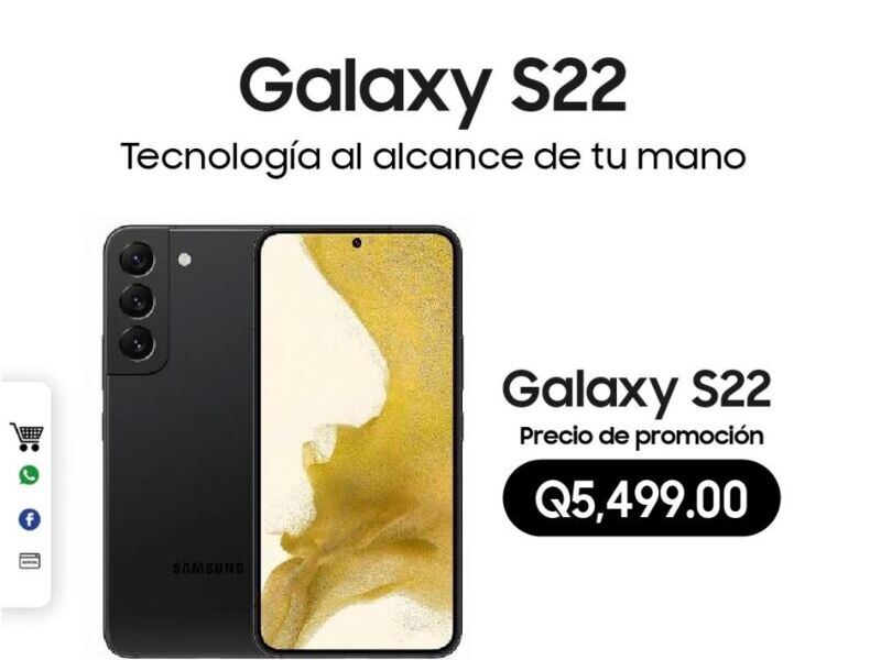Venta Samsung Galaxy S22 Guatemala