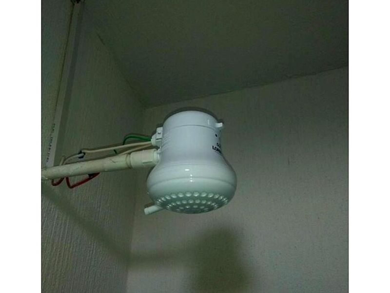 Instalación ducha Eléctrica C Guatemala