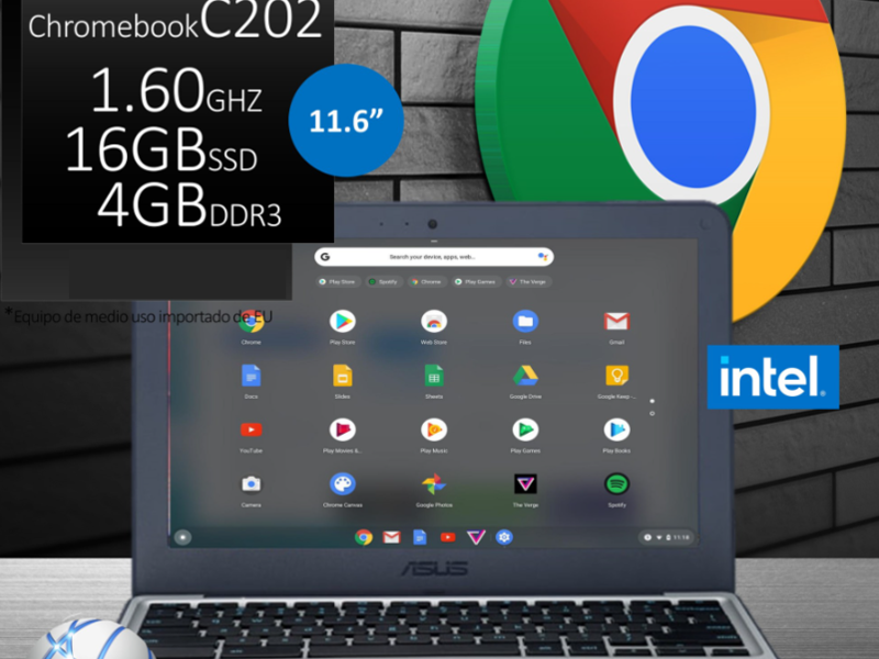 Laptop Asus Chromebook C202 Guatemala