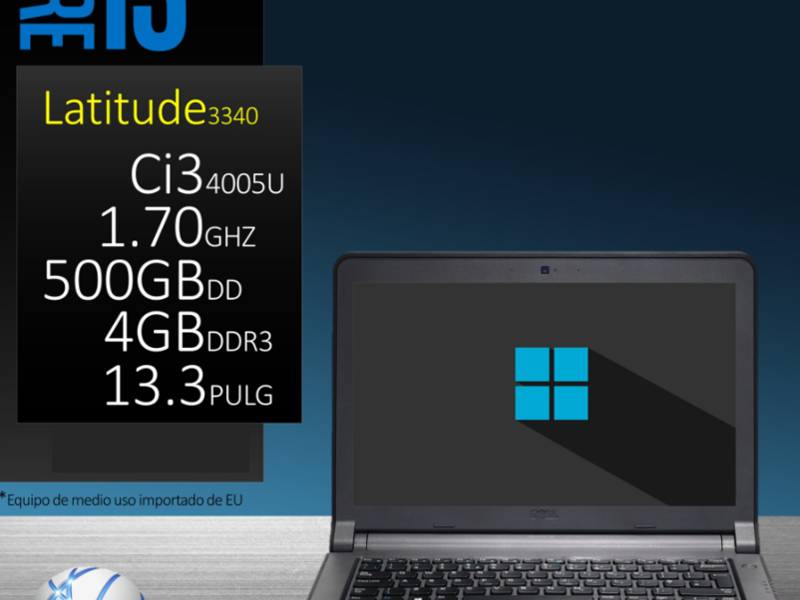 Laptop Dell Latitude 3340 Guatemala