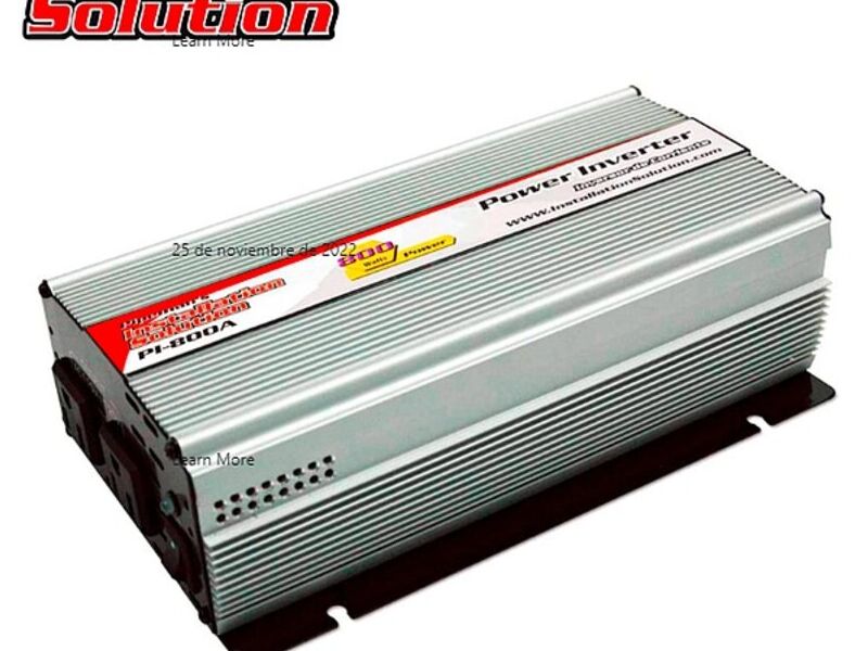 Inversor corriente 800W Guatemala 