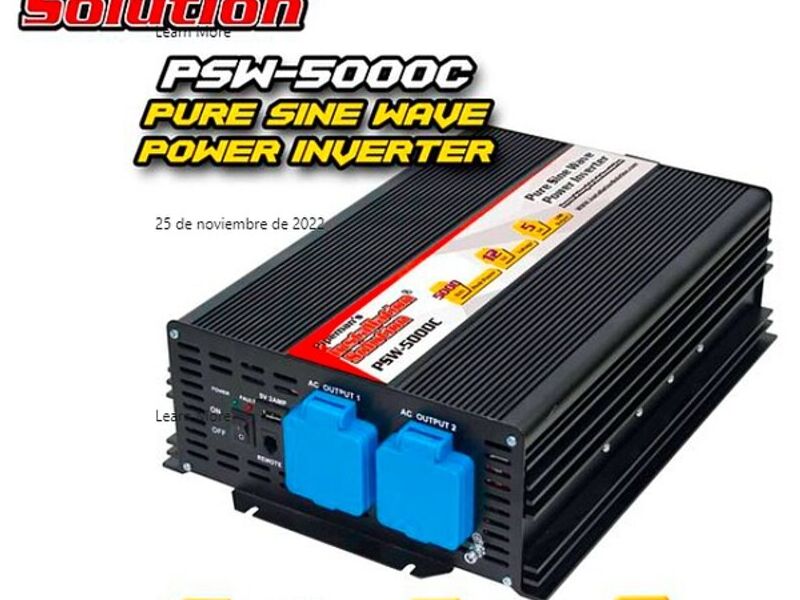 Inversor corriente 5000W Guatemala