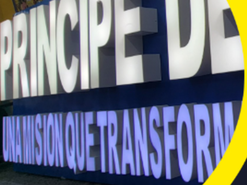 Letras en relieve Quetzaltenango
