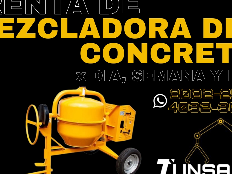Mezcladora Concreto Coban