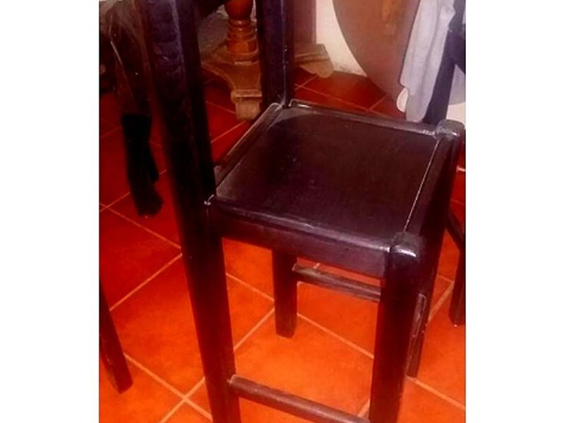 SILLA CAFE OSCURO GUATEMALA