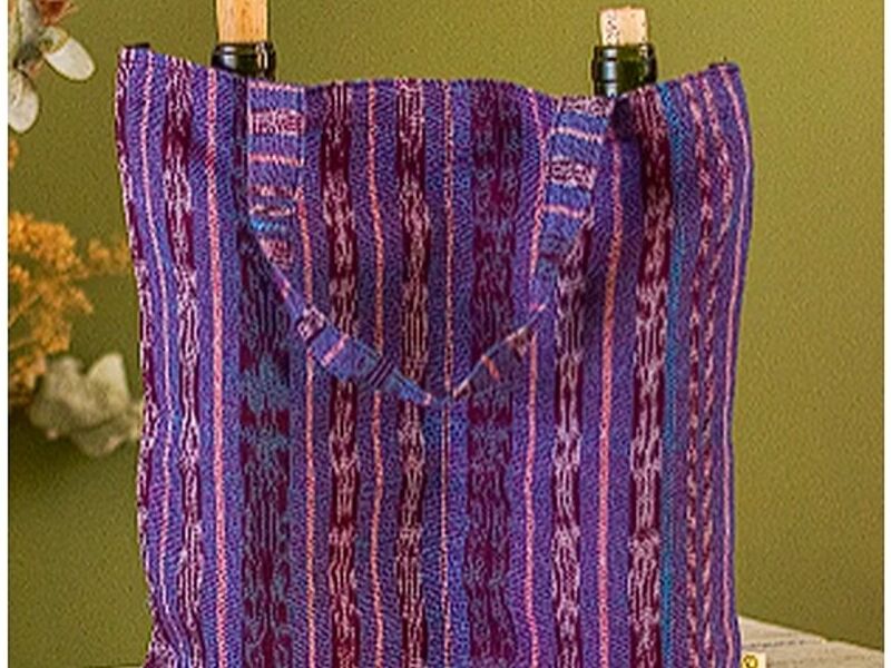 BOLSA VIOLETA GUATEMALA
