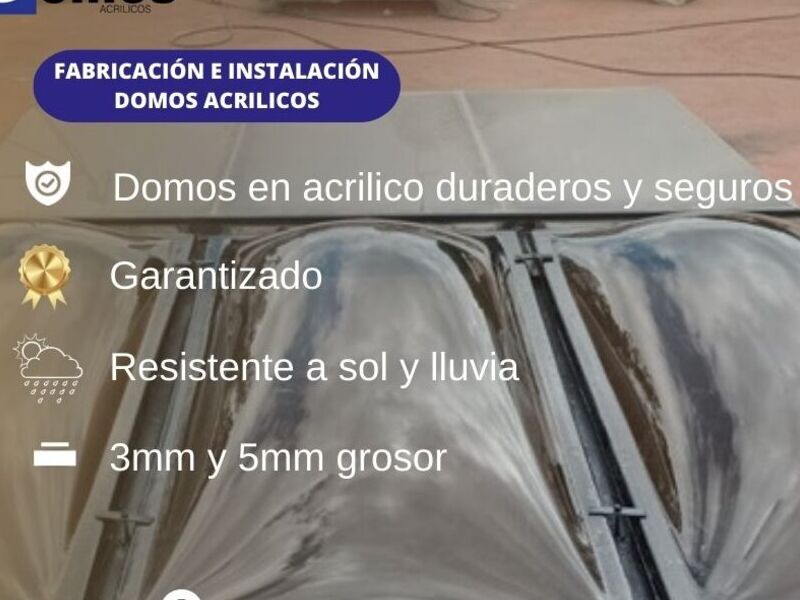 Domos en acrilicos 