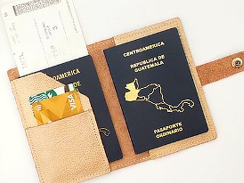 Porta pasaportes Guatemala