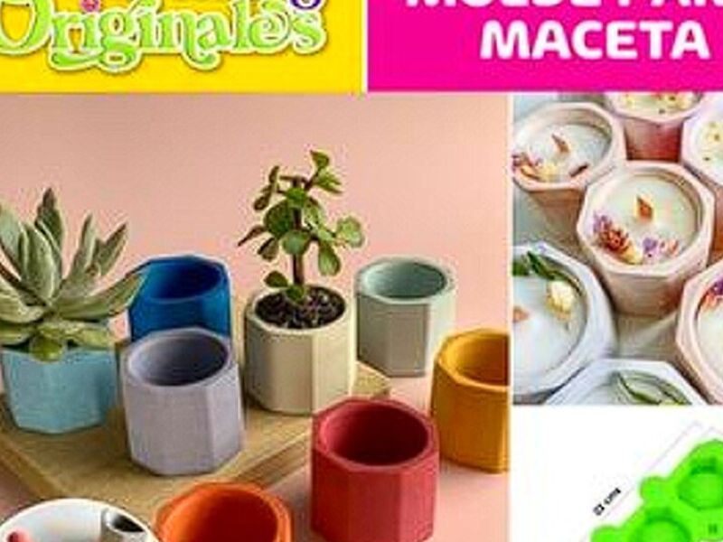 MOLDE MACETA GUATEMALA