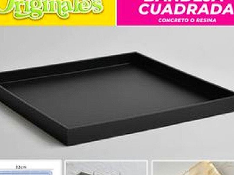 MOLDE BANDEJA CUADRADO GUATEMALA