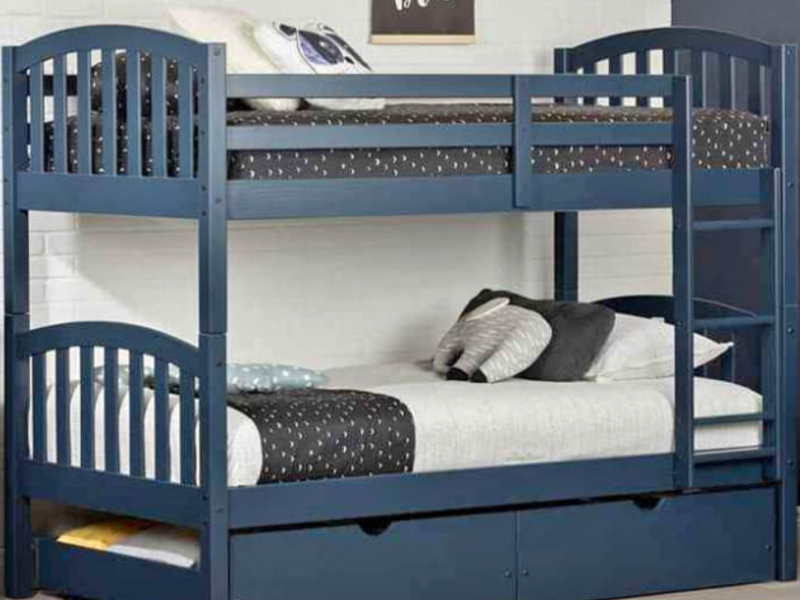 Cama doble azul  Guatemala
