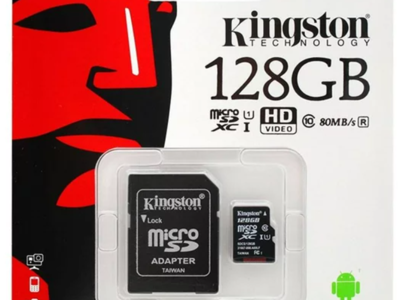 Micro SD Kingston 128GB Guatemala