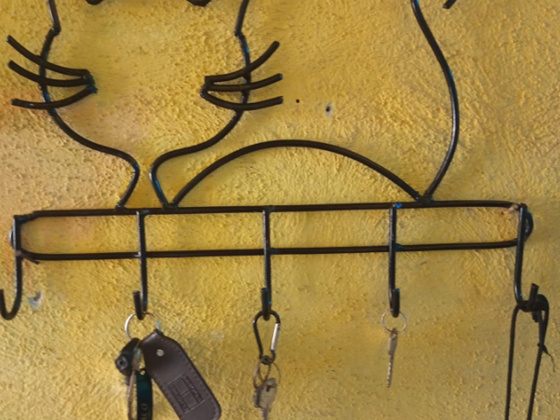Adorno Gato Metal Guatemala