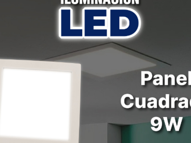 ILUMINACIÓN LED PANEL GUATEMALA