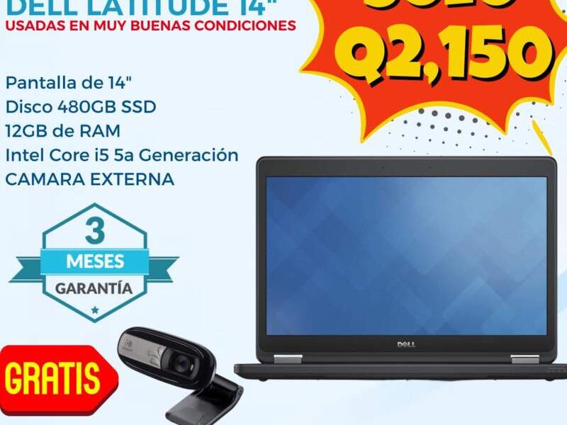 Laptop DELL LATITUDE Guatemala