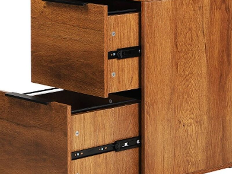 Archivador de madera 2 cajones Guatemala 