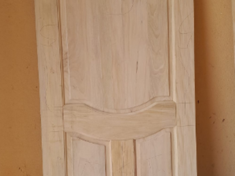 Puerta madera dormitorio Guatemala