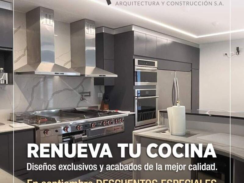 Remodelación de cocina 