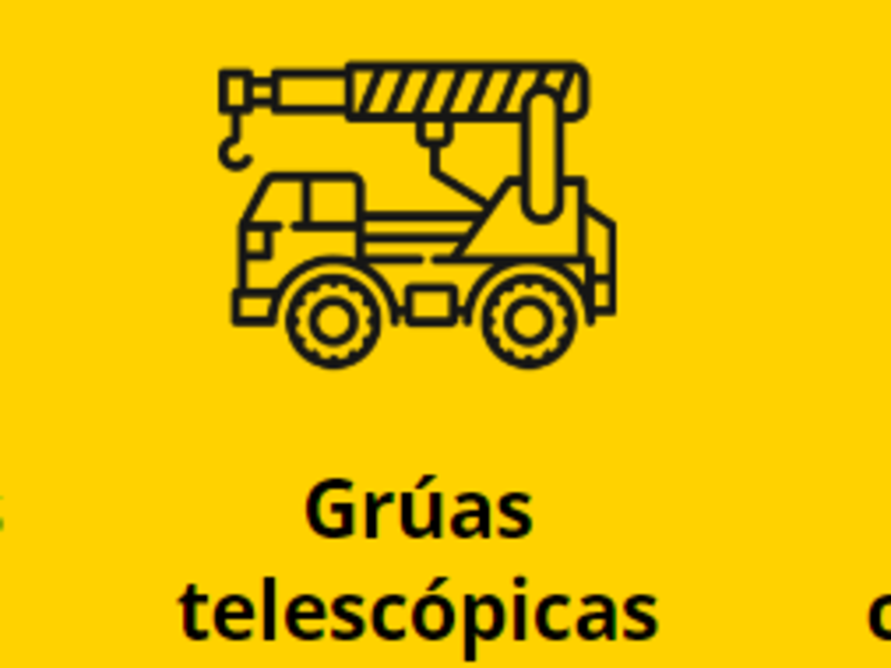 Alquiler Grúas telescópicas Guatemala