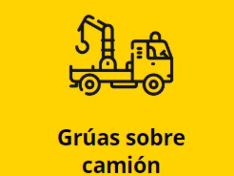 Alquiler Grúas sobre camión Guatemala