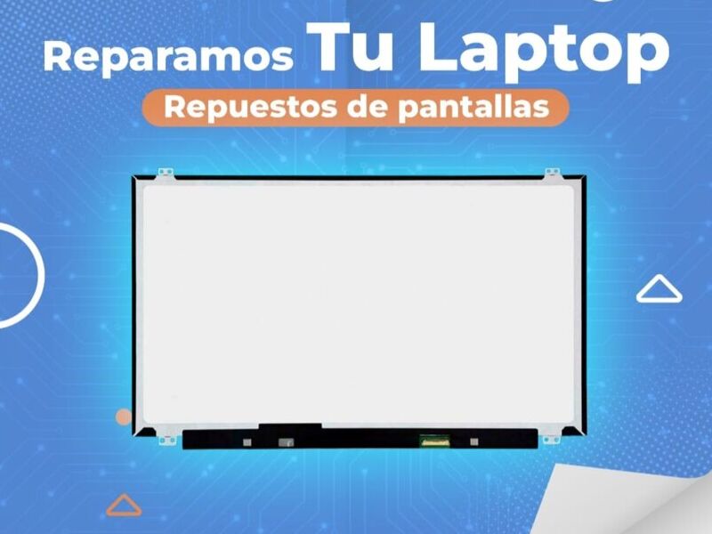 Repuestos pantallas laptops Guatemala