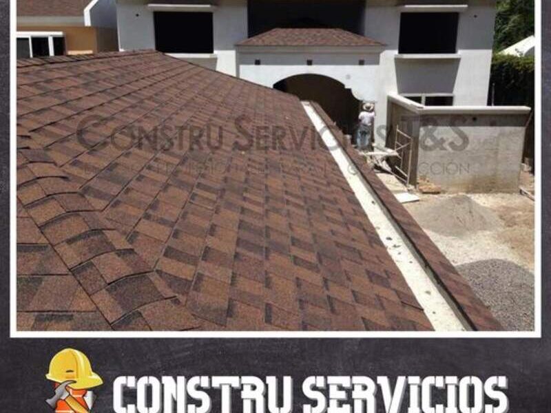 Shingle sobre losa 