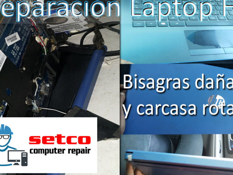 Reparacion bisagras computadoras Guatemala