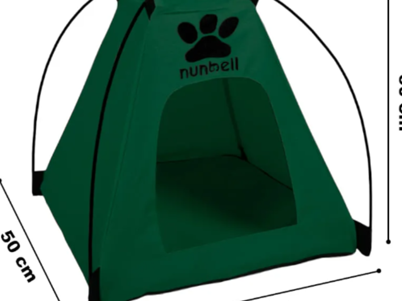 Casa Carpa Plegable verde mascota Guatemala