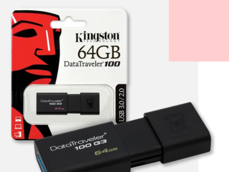 Memoria USB Kingston 64GB Guatemala