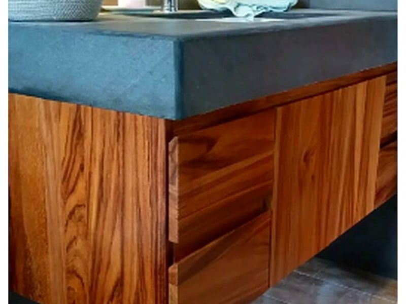 Mueble de baño madera Guatemala 