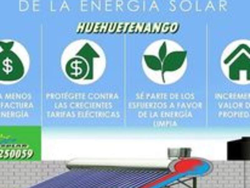 Paneles solares Huehuetenango  