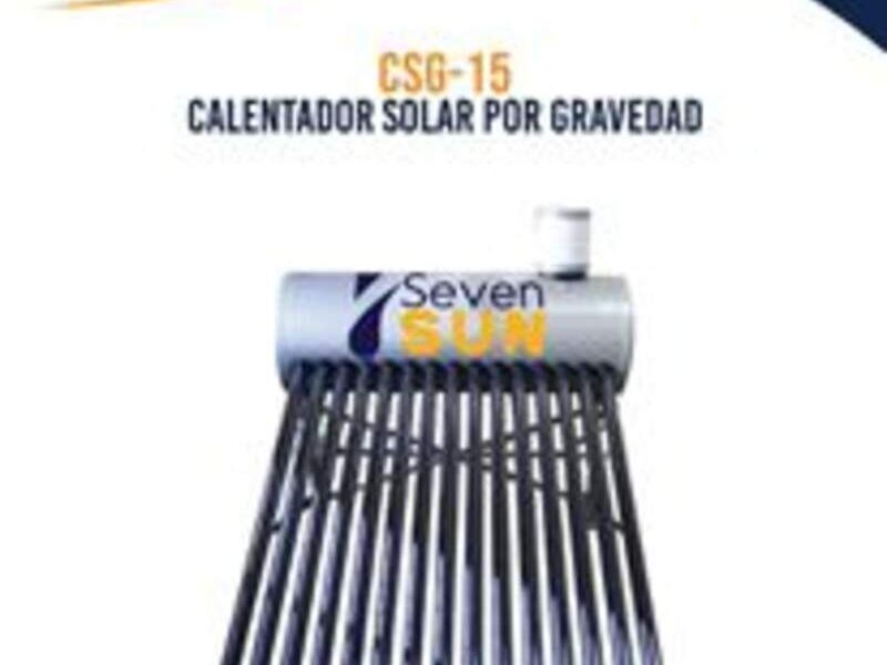 Calentadores solares en Guatemala 