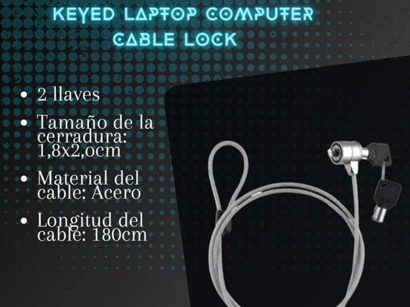 Cable seguridad laptop Guatemala