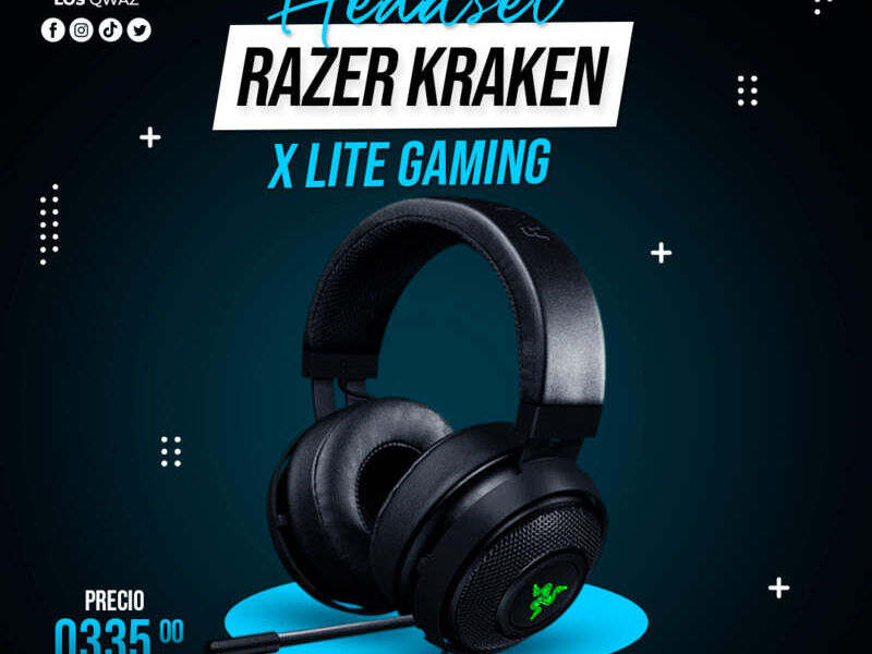 Headset Gaming Razer Kraken X Lite Guatemala