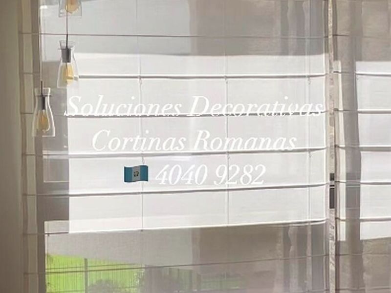 Cortinas Romanas Guatemala