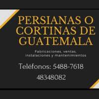 Persianas o cortinas de Guatemala GT